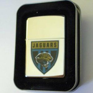 Retired Jacksonville Jaguars Shield NFL Zippo Lighter